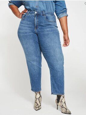 Universal Standard Dylan High Rise Tapered Jeans 14 NWT